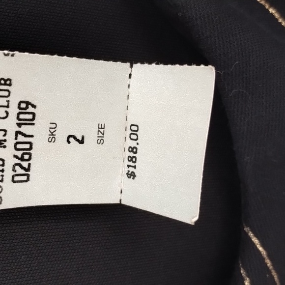 Cache Contour Collection Fitted Dress Little Black stretch size 2 imperial waist - Picture 6 of 10